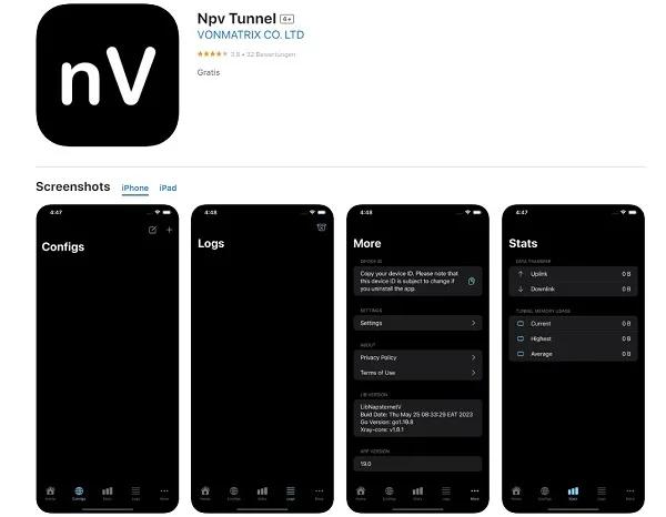 آموزش نصب Npv Tunnel در آیفون (iOS)